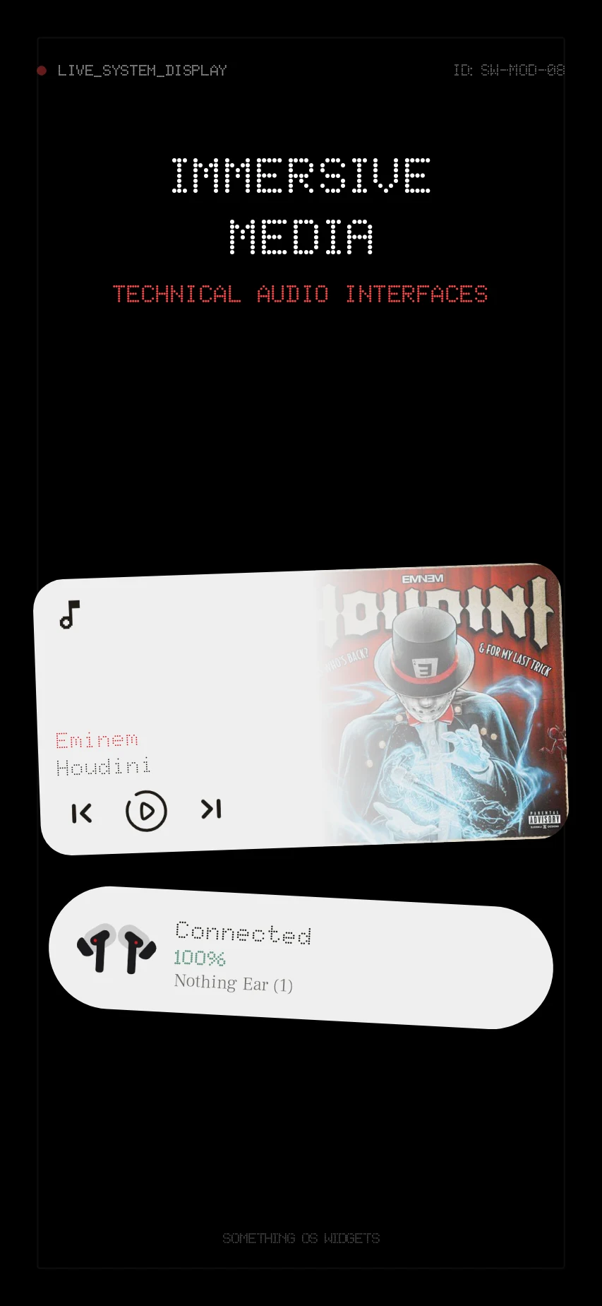 Something OS Widgets screenshot